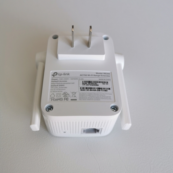 TP-LINK AC750 Wifi Range Extender RE205 Dual Band - Picture 6 of 6